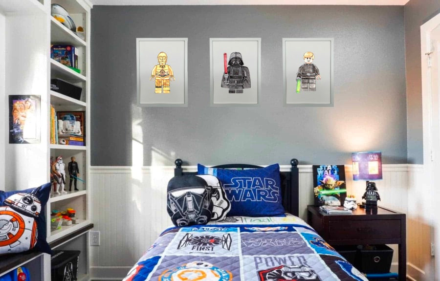 Star Wars Darth Vader Lego Print - Alice Jane Art & Prints