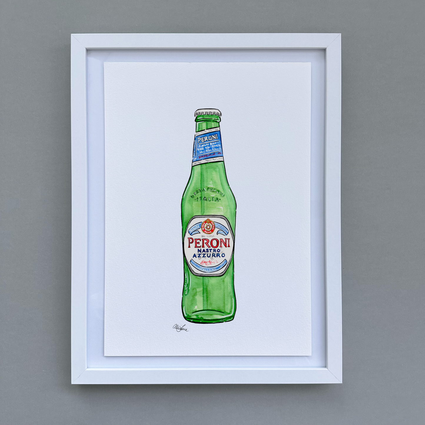Peroni Print - Alice Jane Art & Prints