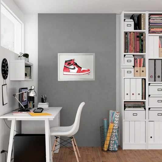Air Jordan shoe print - AliceJane