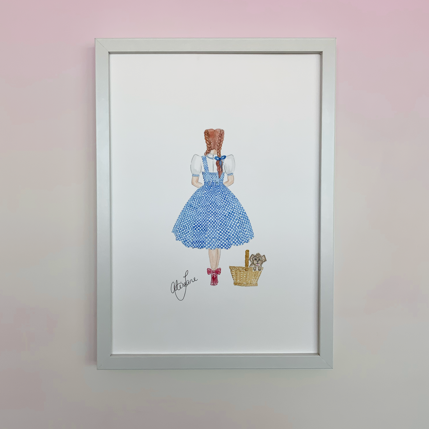 Wizard of Oz Dorothy print - AliceJane