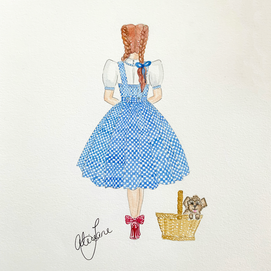Wizard of Oz Dorothy print - AliceJane