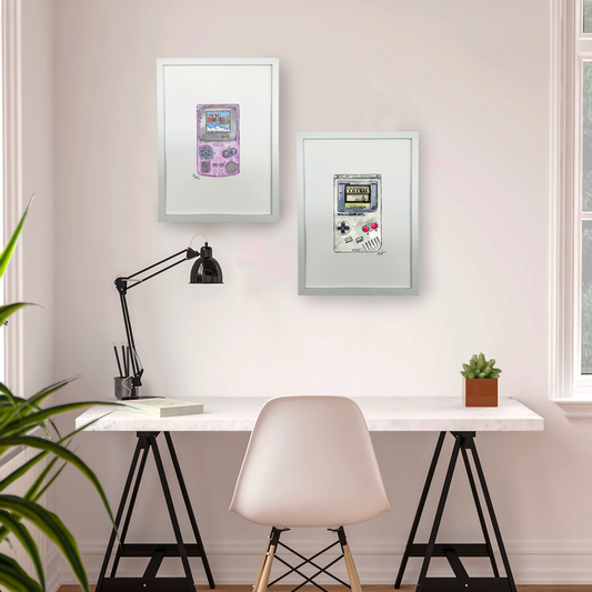 Game Boy Print - Alice Jane Art & Prints
