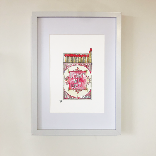Matchbox print - AliceJane