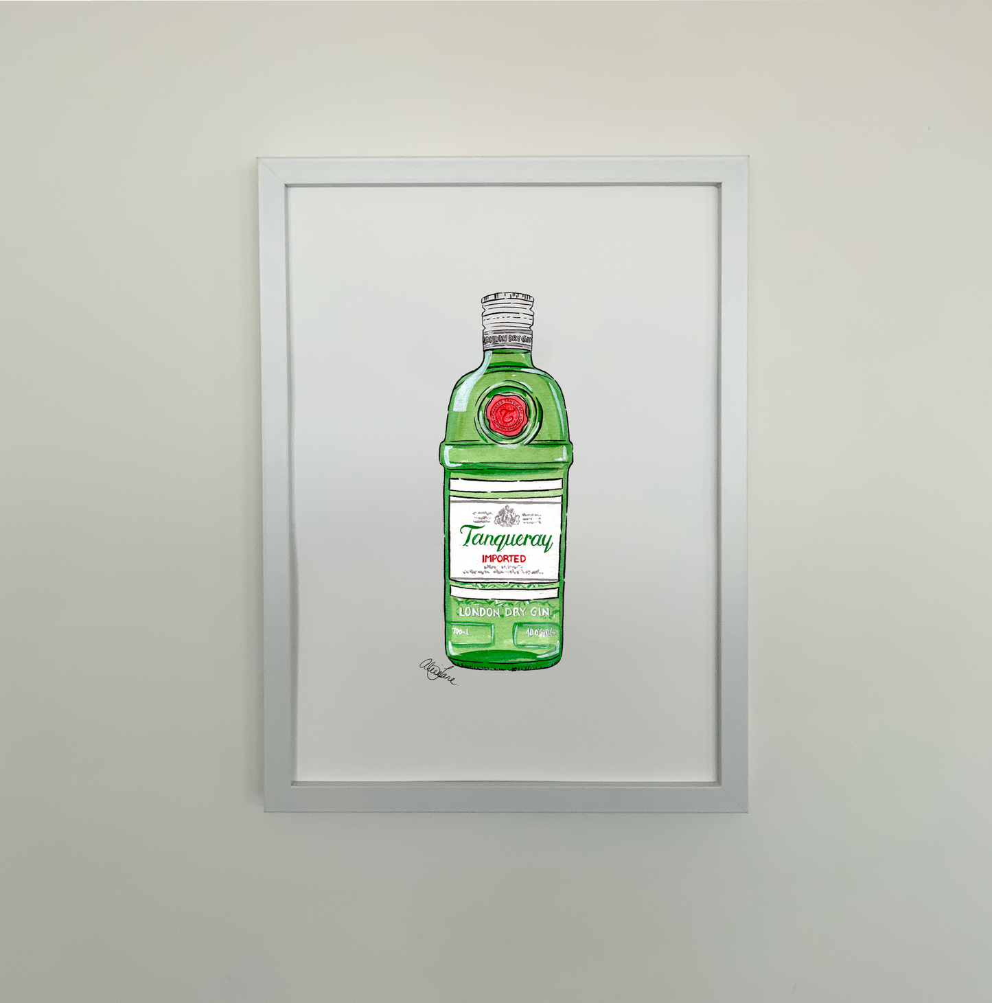 Tanqueray Gin Print - AliceJane