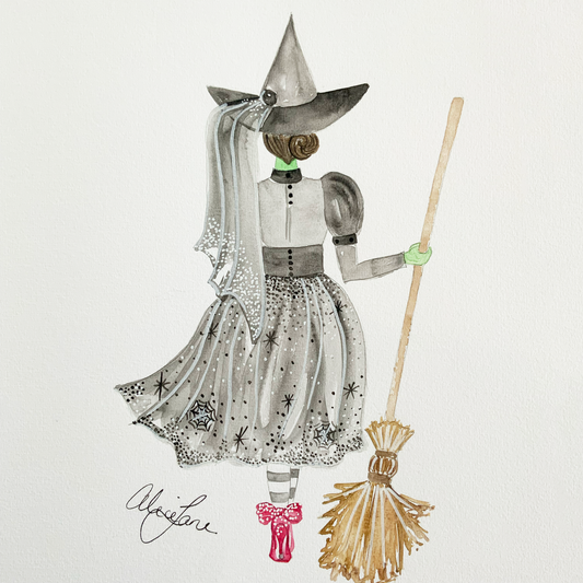 Wizard of Oz Wicked Witch print - AliceJane