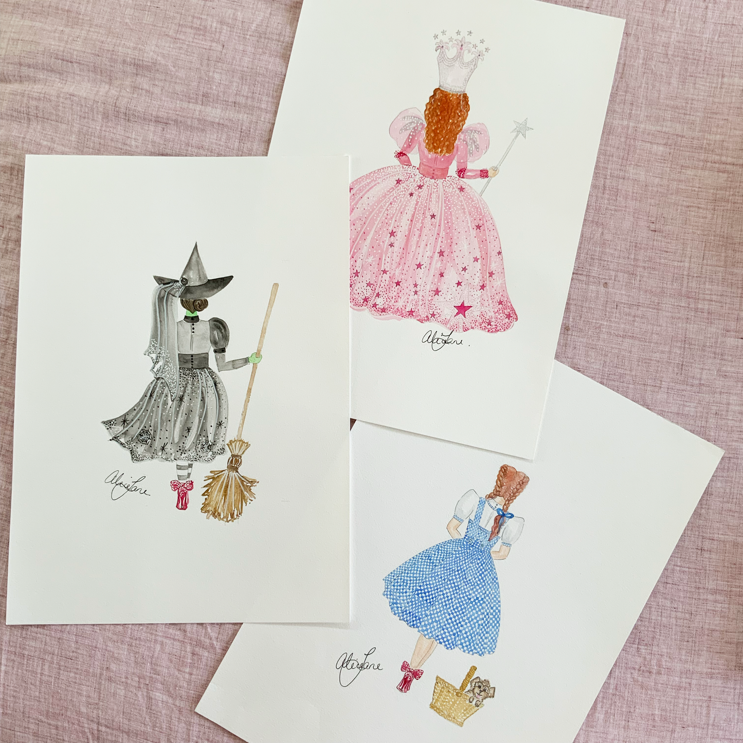 Wizard of Oz Wicked Witch print - AliceJane