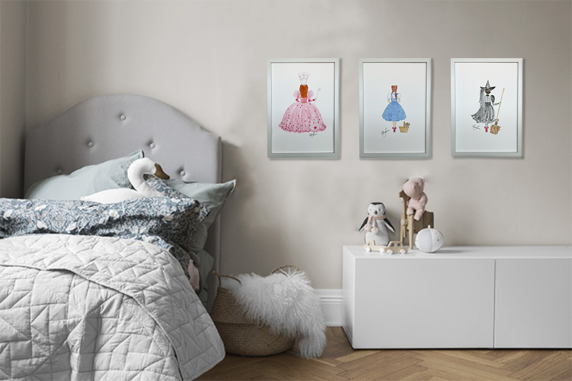 Wizard of Oz Dorothy print - AliceJane