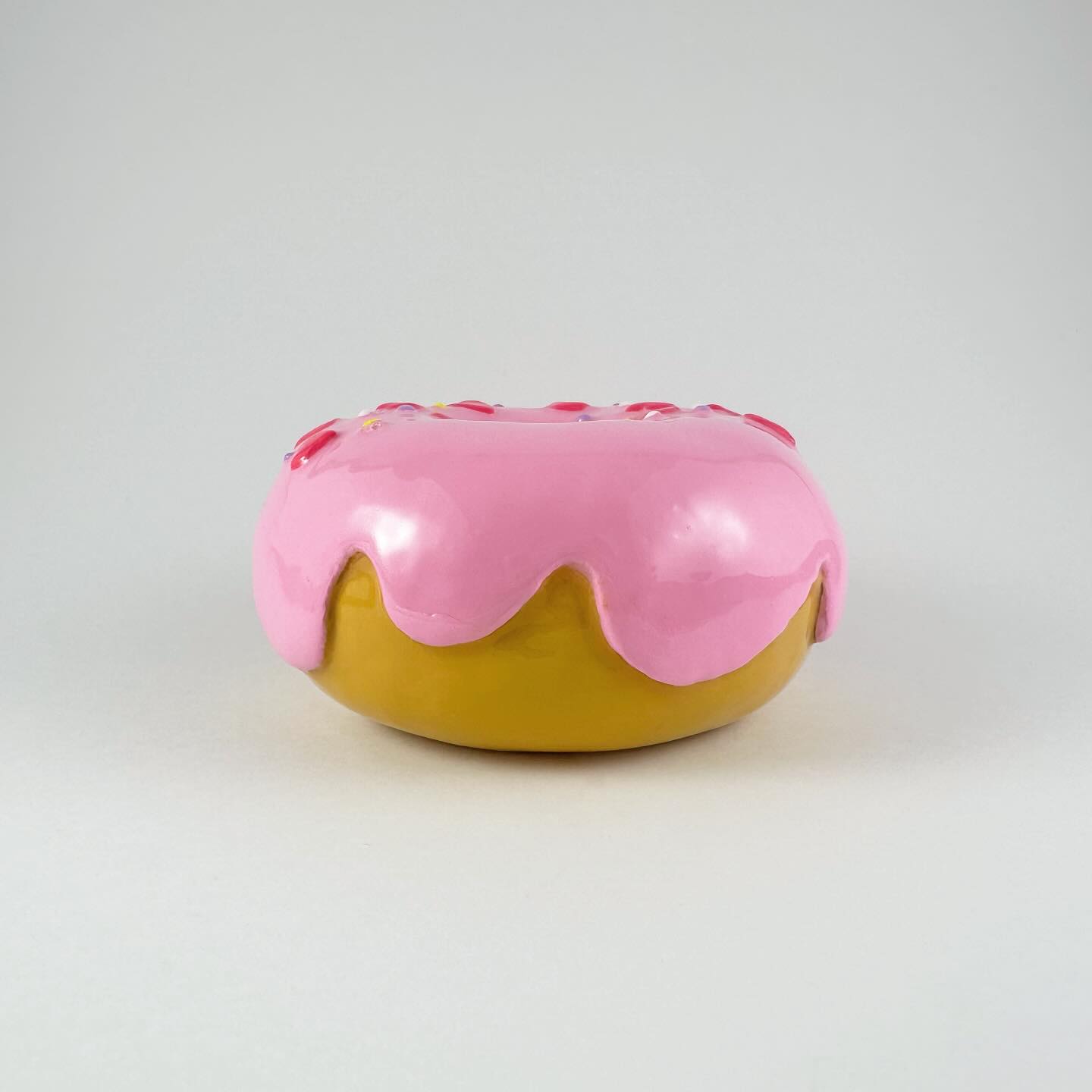 Pink Hearts Donut 🍩