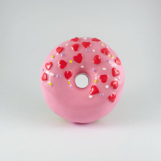 Pink Hearts Donut 🍩