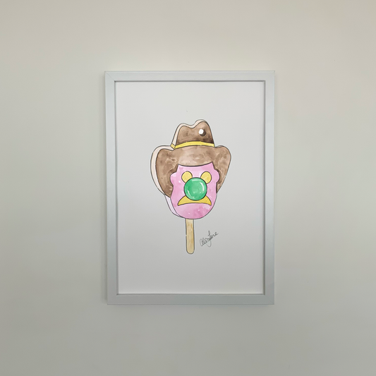 Bubble O'Bill Ice Cream print - AliceJane