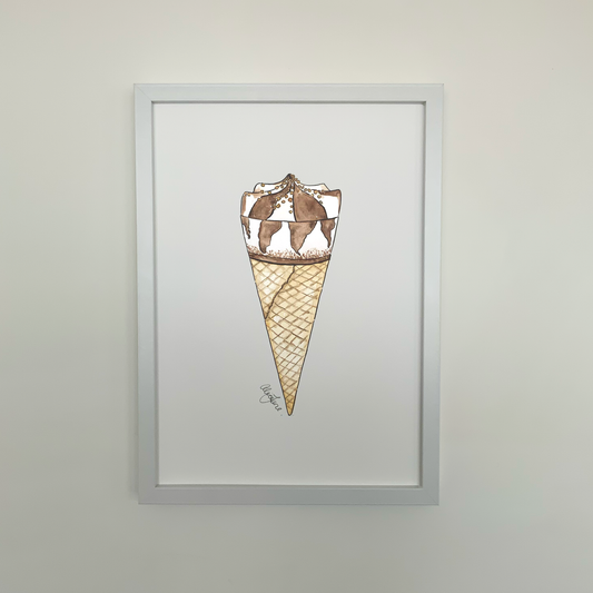 Drumstick Ice Cream print - AliceJane