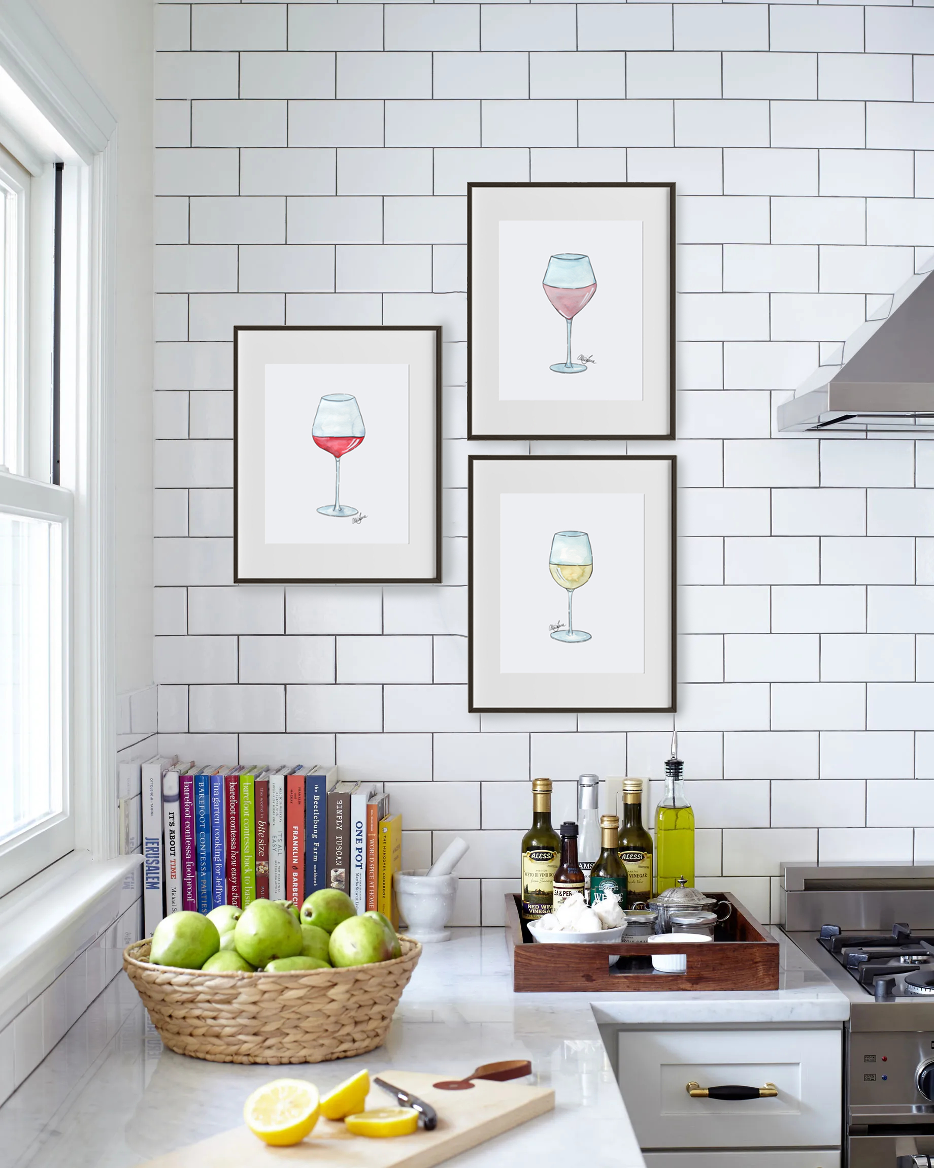 Red Wine Print - AliceJane