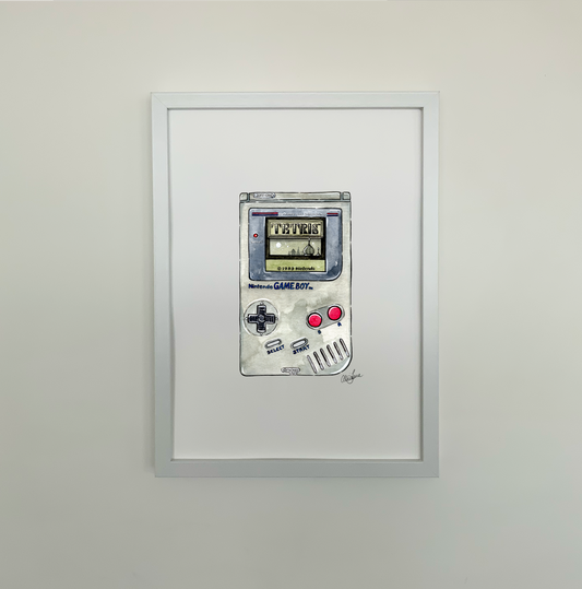 Game Boy Print - Alice Jane Art & Prints