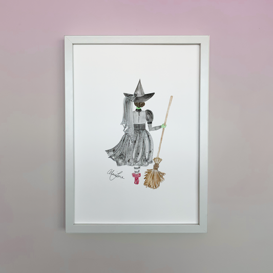 Wizard of Oz Wicked Witch print - AliceJane